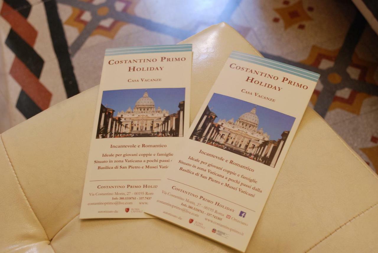 Costantino Primo Holiday - Roma St.Pietro Εξωτερικό φωτογραφία